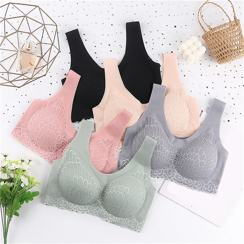 

Top Sports Bras Bralette Crop Top Fitness Gym Running Sportswear Women's Underwear Push Up Brassiere Plus Size Yoga Bra