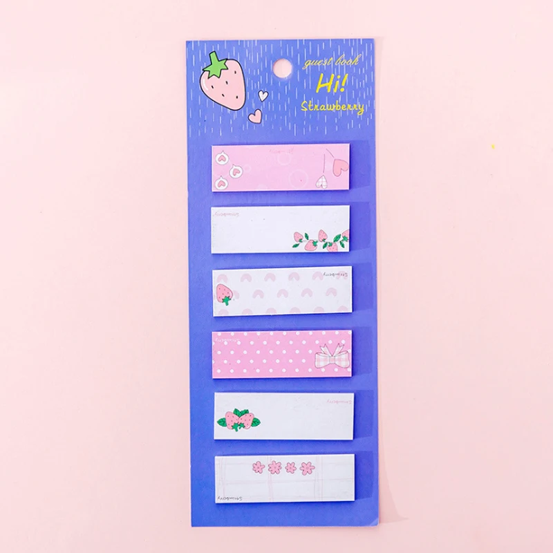 

Блокнот для заметок YCDBTH Kawaii Creative Girl Heart 120 шт.
