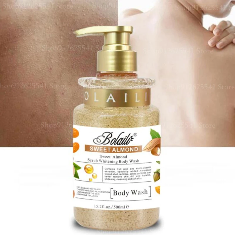 

500ml Almond Body Lotion Moisturizing Anti-aging Body Creams Repair Skin Care Anti-chapping Whitening Nourishing Antibacterial