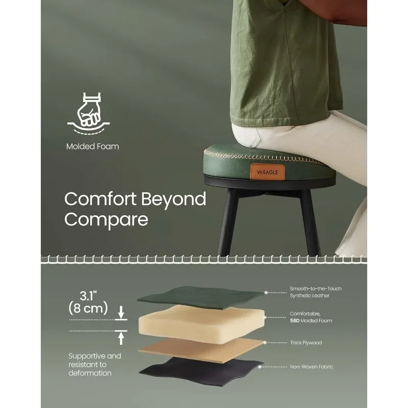 Барный штатив с вращением на 360 ° барные стулья высотой бар синтетическая кожа