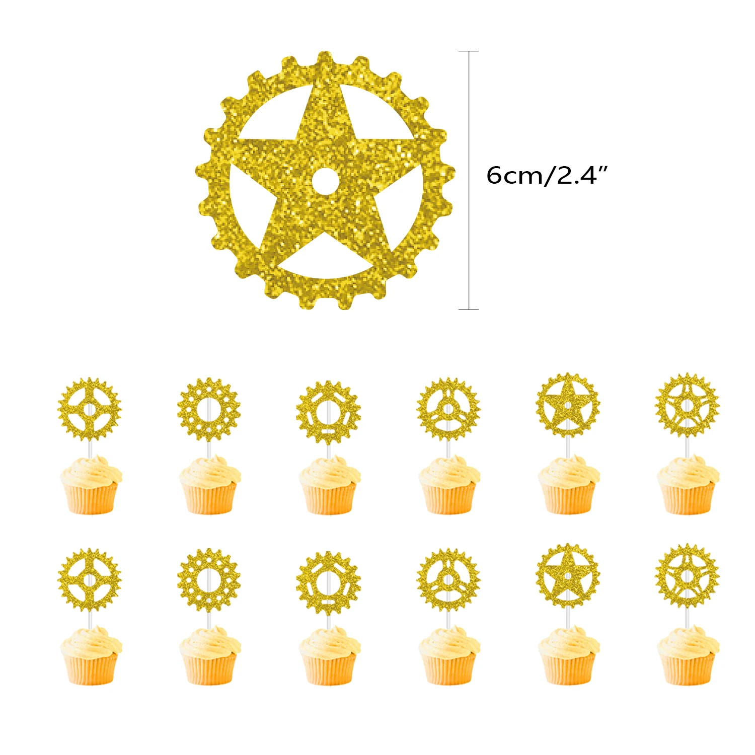 Sursurprise велосипедные аксессуары для украшения велосипеда золотые черные