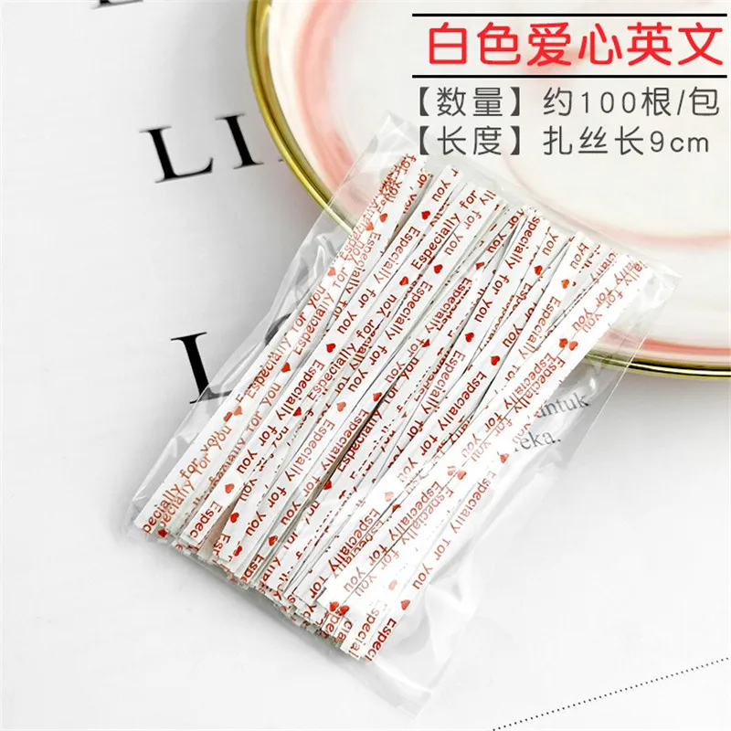 

Металлические завязки для пакетов с конфетами