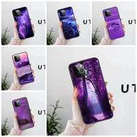 infinity on purple soft phone cases boutique for samsung galaxy f12 f41 grand i9082 prime note 8 9 10 20 xcover 5 lite plus pro