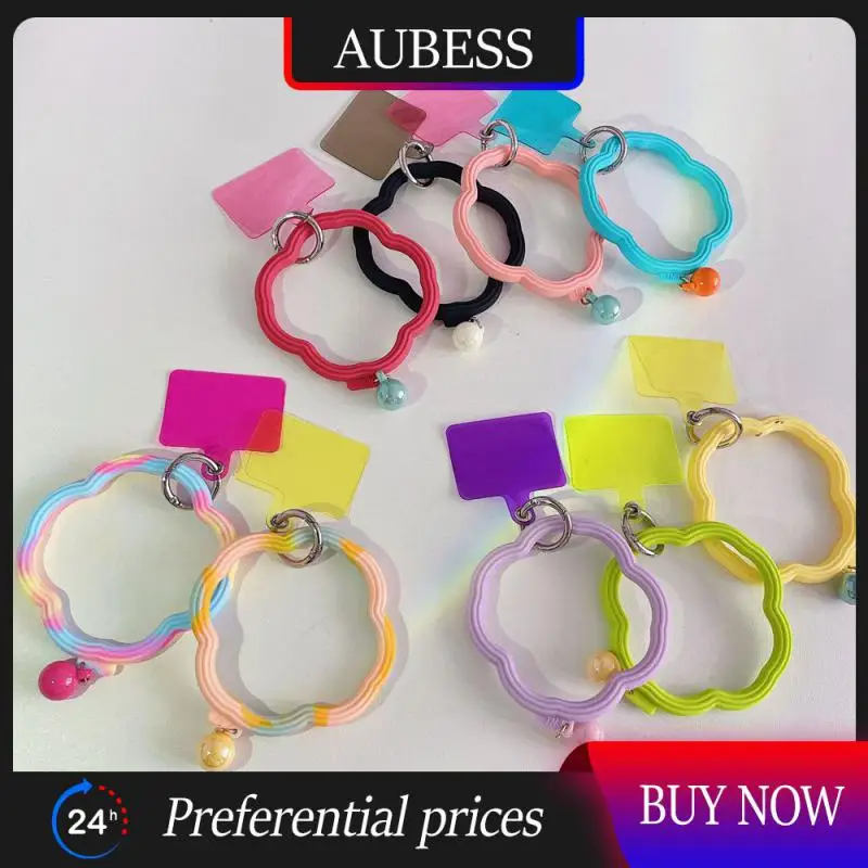 

Non-deformation Phone Lanyard 9cm Phone Cord Strap Carabiner Portable Universal Hanging Ring Anti-fall Office Accessories