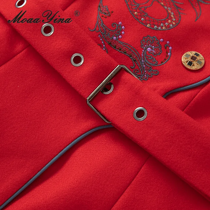 2024 роскошное брендовое винтажное пальто высокого качества женское однобортное с