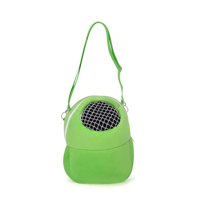 

Pet Carrier Rabbit Cage Hamster Chinchilla Travel Warm Bags Guinea Pig Carry Pouch Bag Breathable Pet Cage Rat Leash