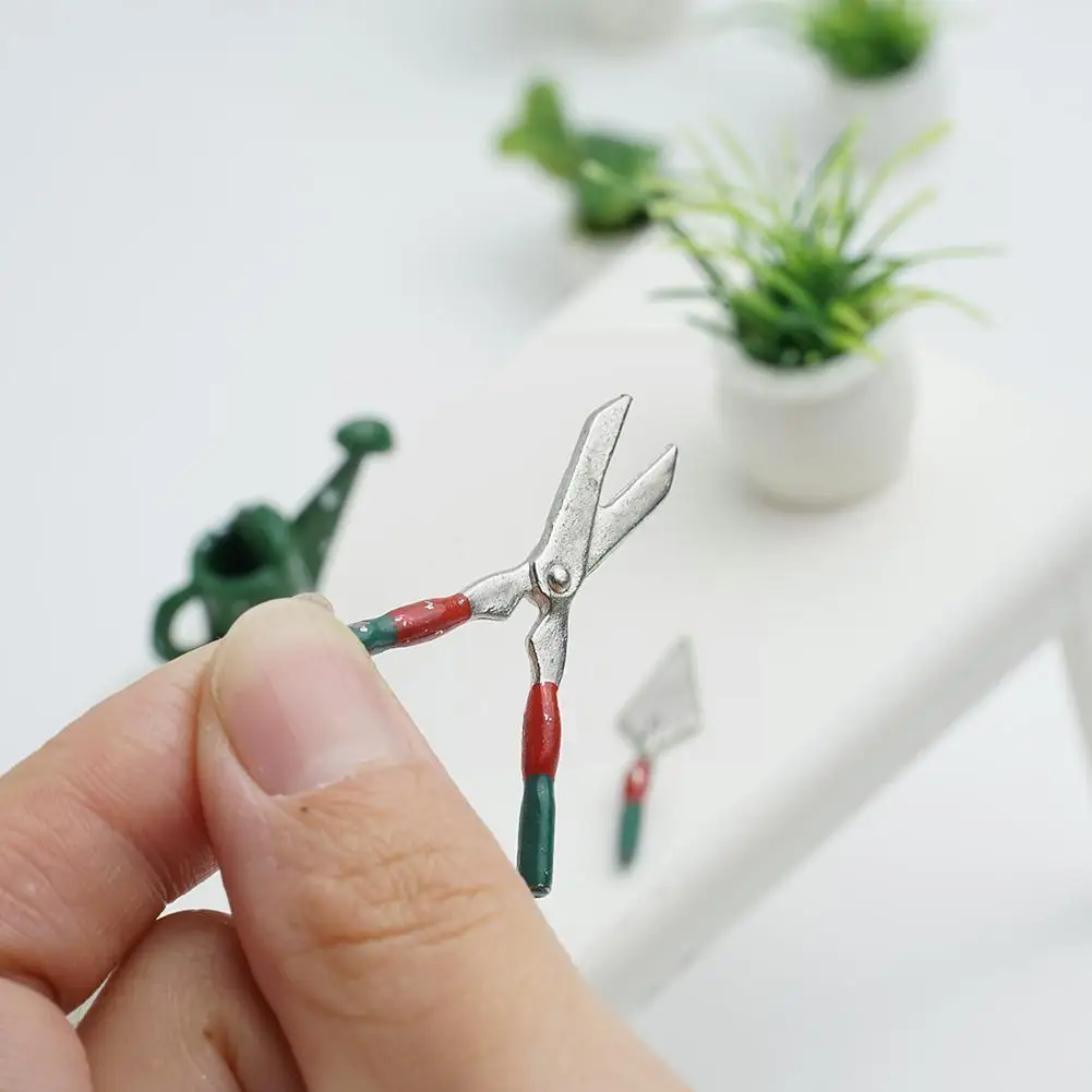 

Miniature Diy Resin Crafts Dessert Plates Gardening Pots Tools Accessories Micro Landscape Christmas Decorations For Home G R2l0