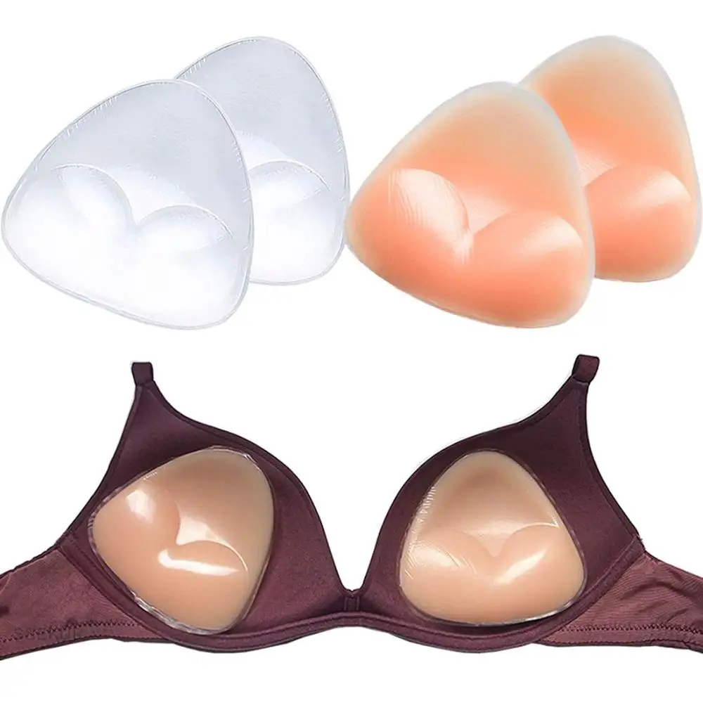 

Silicone Sexy Nipple Cover Stickers Push Up Padded Chest Pads Bra Cup Thicker Women Bra Insert Pad Silicone Pads
