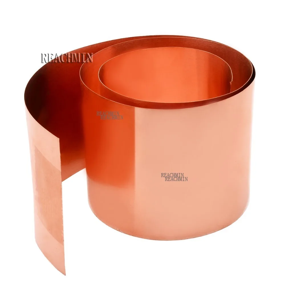 

1 шт., лист из меди, толщина 0,2 мм, 100x1000 мм