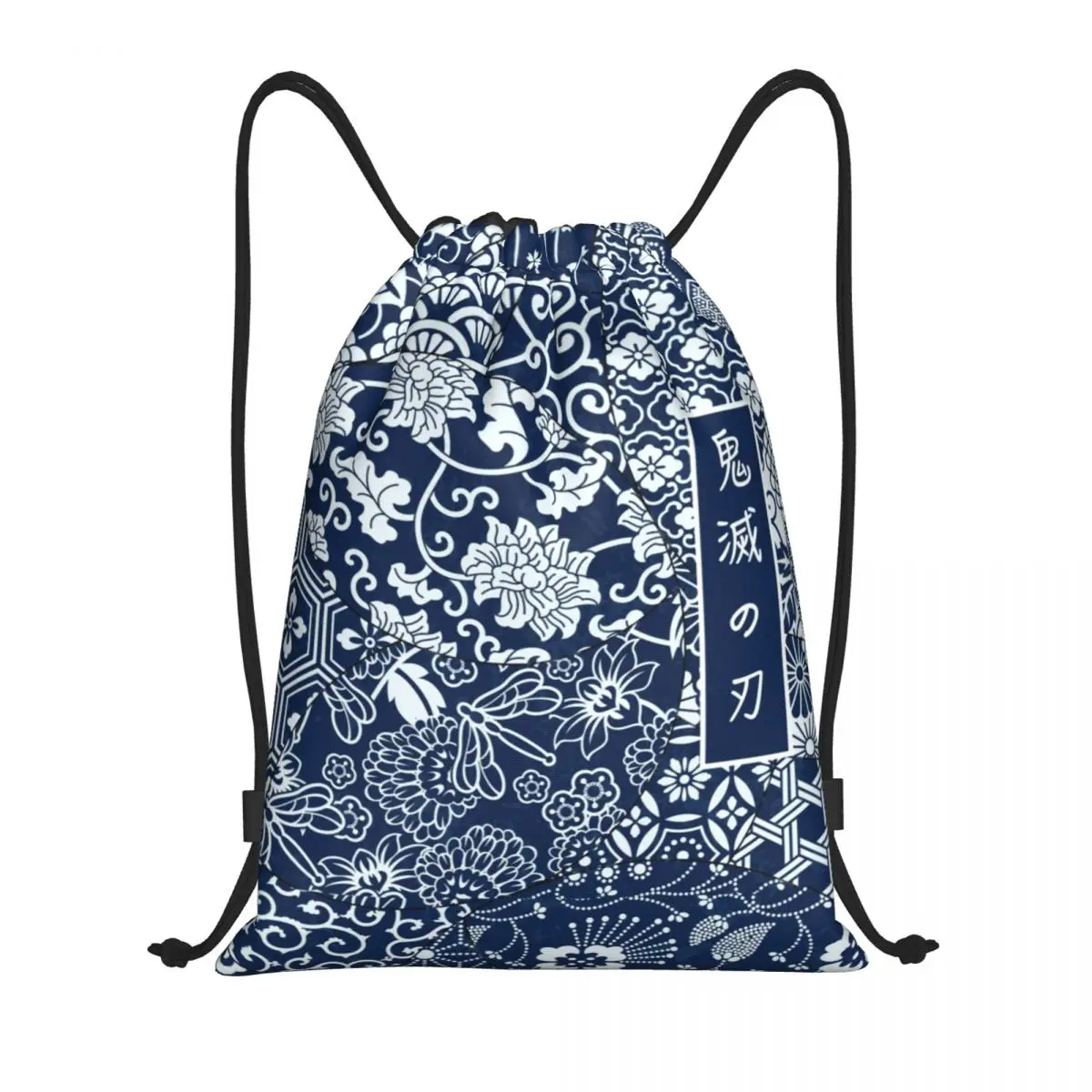 

Demon Slayer Kimetsu No Yaiba Drawstring Backpack Gym Sport Sackpack Foldable Water Breathing Variant Seamless Shopping Bag Sack