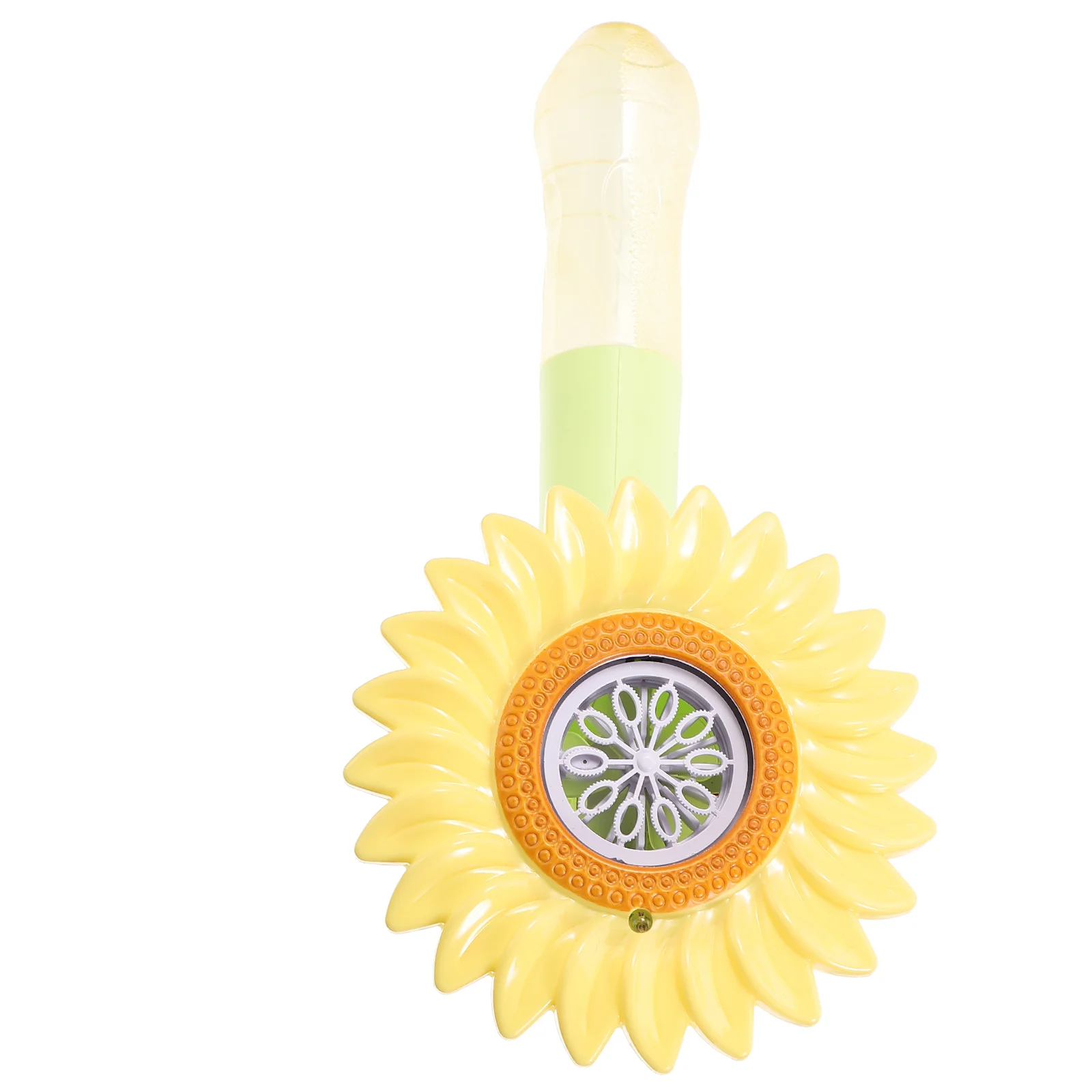 

Mega Bubble Blower Machine Sunflower Electric Maker Wands Automatic Machines Toy Mower Toddlers Age 2-4 Giant Child