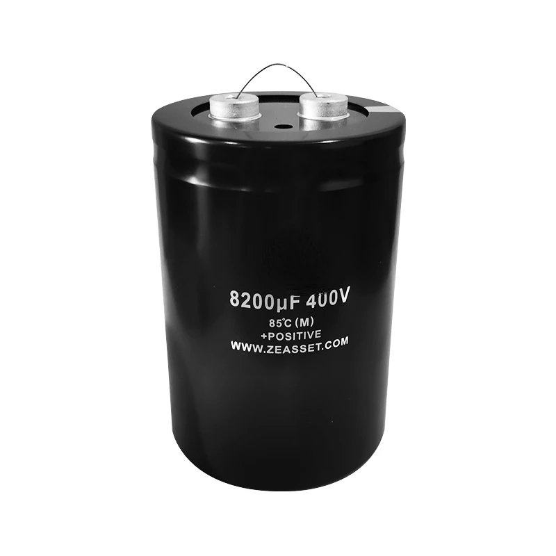 400V6800uF 2000H 85deg 20% 76*130mm Standard Type  Screw Terminal Aluminum Electrolytic Capacitor TAG682M76130LVA