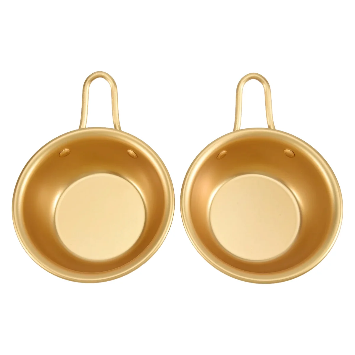 2 шт. миски Makgeolli алюминиевые корейские традиционные для корейского сырого