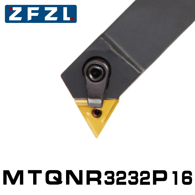 

1PC Lathe Bar Turning Holder MTQNR3232P16 MTQNL3232P16 External Turning Tool MTQNR MTQNL CNC Cutting Tool Cutter Bar