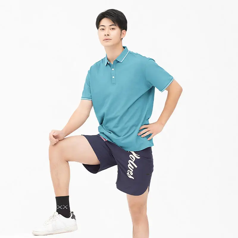 

Xiaomi skah non deformable contrast color Paul polo men's short sleeve T-shirt Lapel summer moisture absorption breathable top