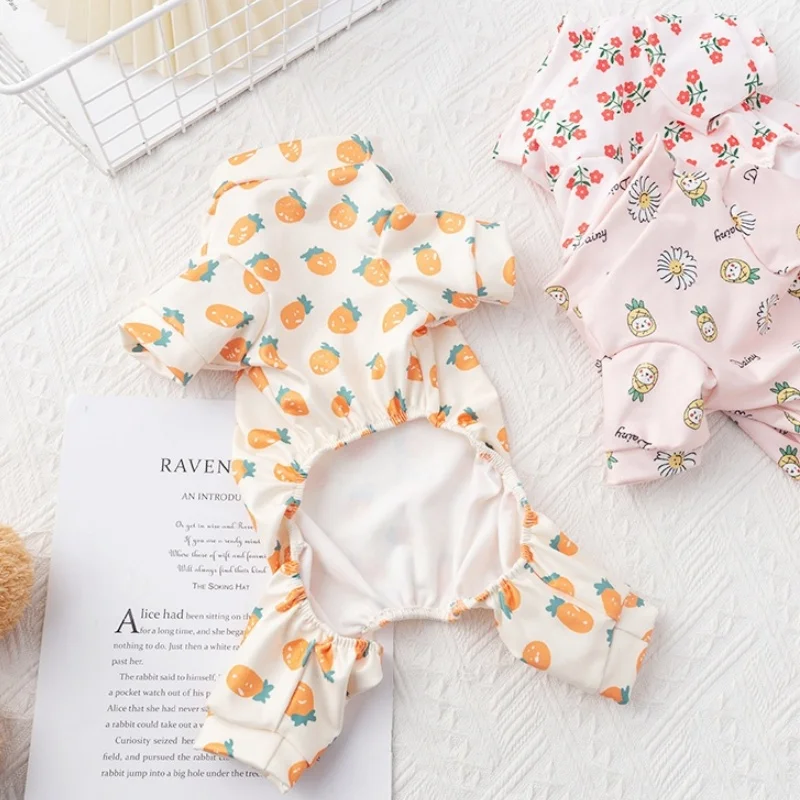 Пижама для собак с принтом