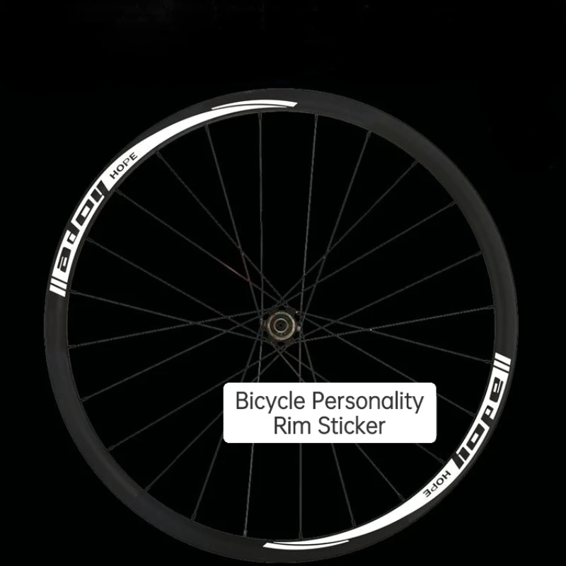 Bike Rim Sticker MTB Rim Decals width 20mm Road Wheel Decal 26" 27.5" 29" 700C Cycling Reflective Stickers Bicycle Accessories