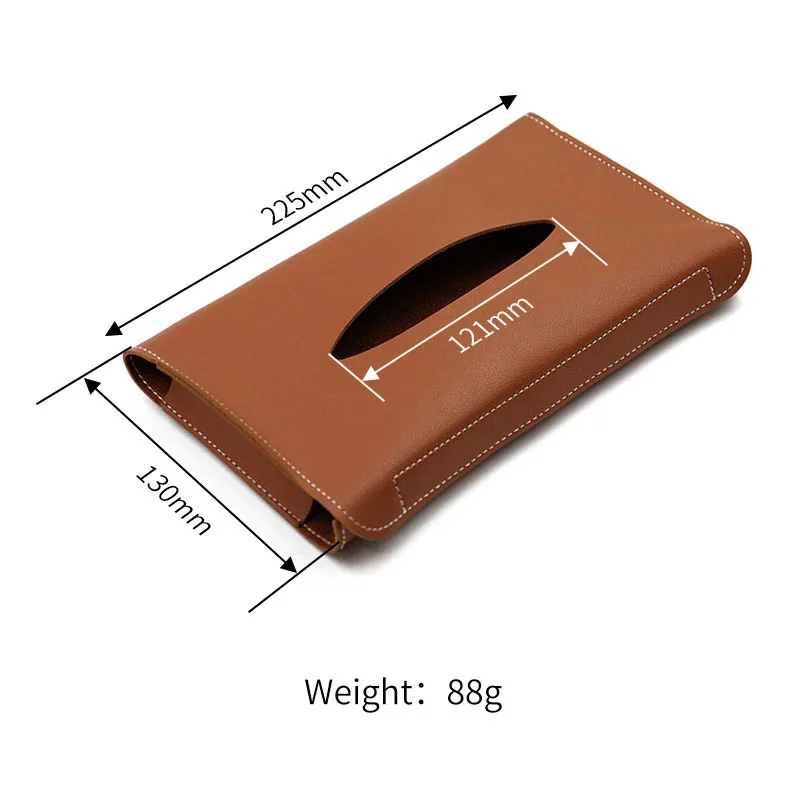 Автомобильная коробка для салфеток стильная и компактная подвесная хранения