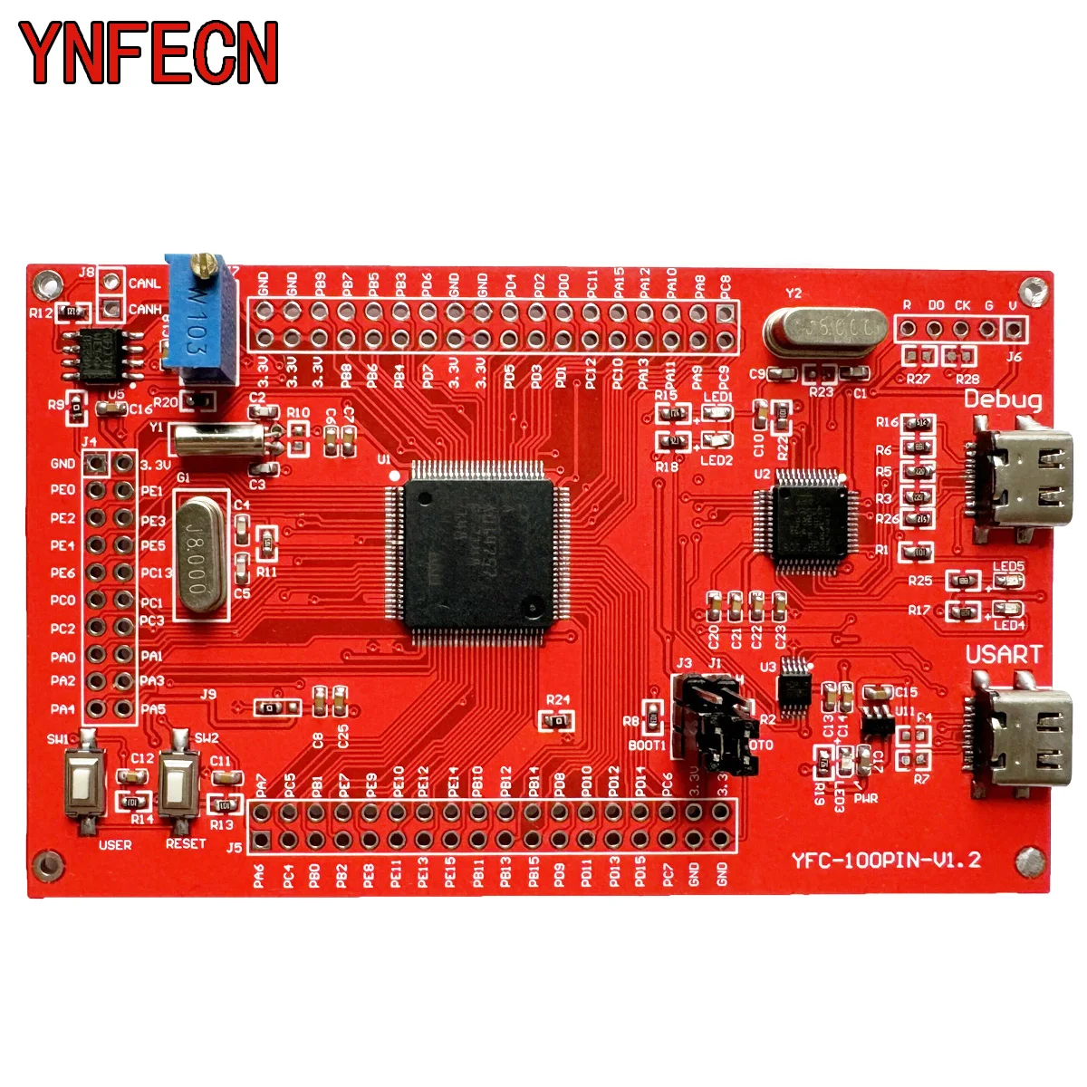 STM32F407VET6 GD32F407VET6 GD32F405VET6 GD32F427VET6 GD32F470VET6 GD32 Комплект макетной платы ARM Core