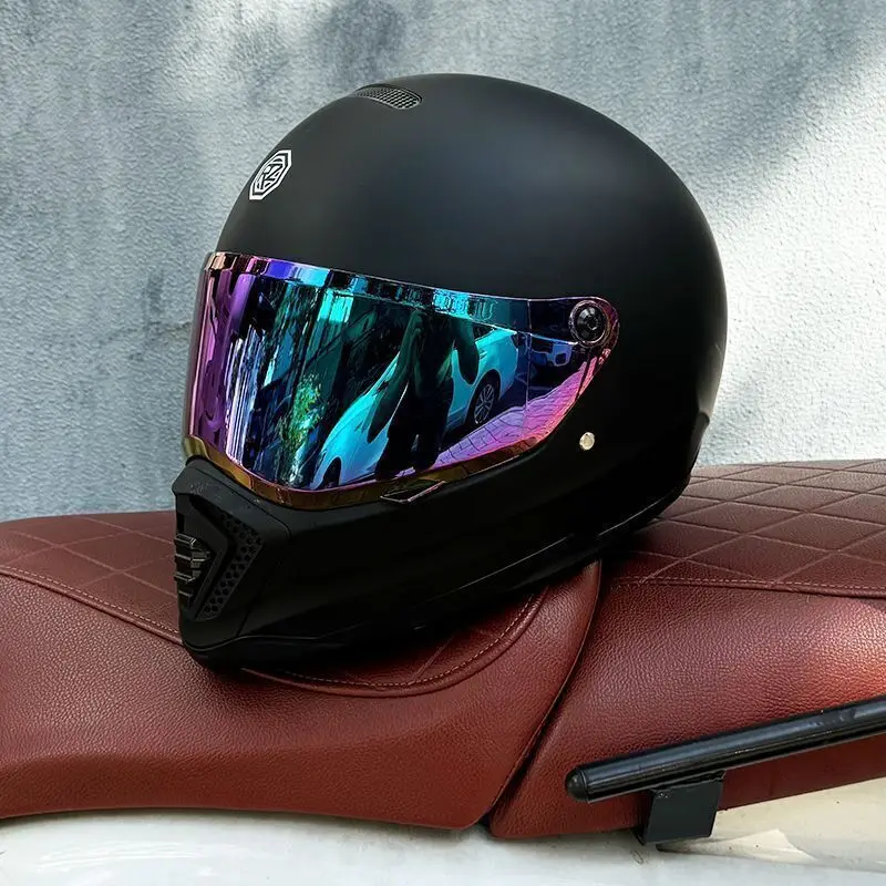 Спортивный шлем Шлем для мотокросса по бездорожью спортивный в стиле ретро анфас