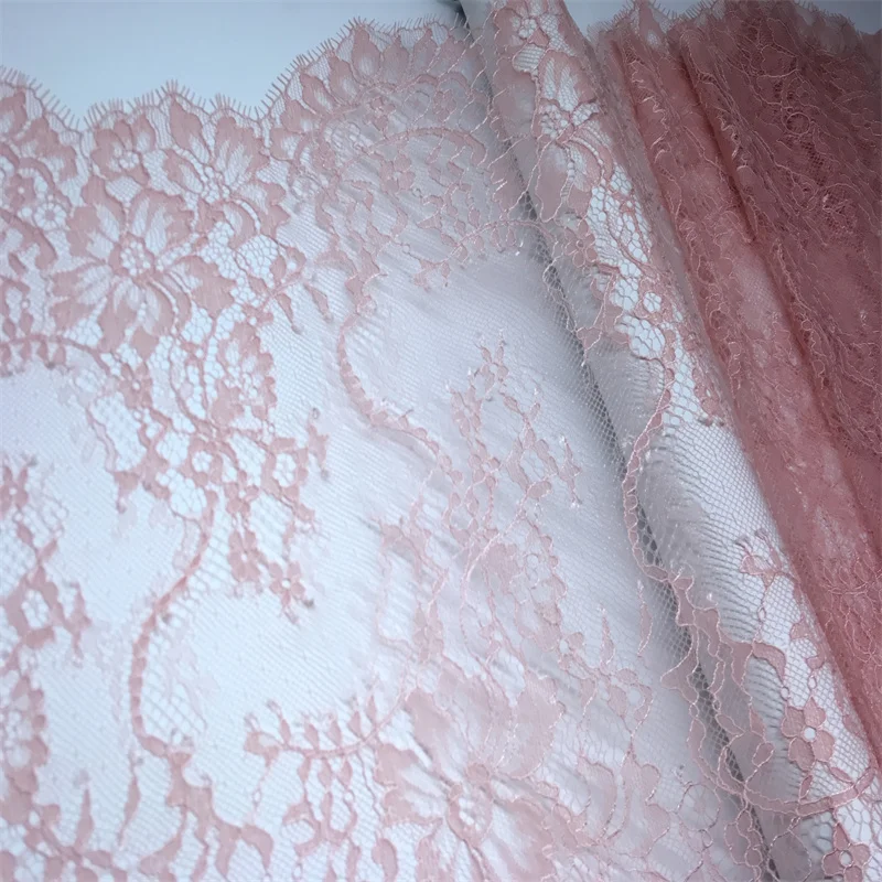 Кружевная ткань с люрексом Шантильи аксессуары для металлических ресниц