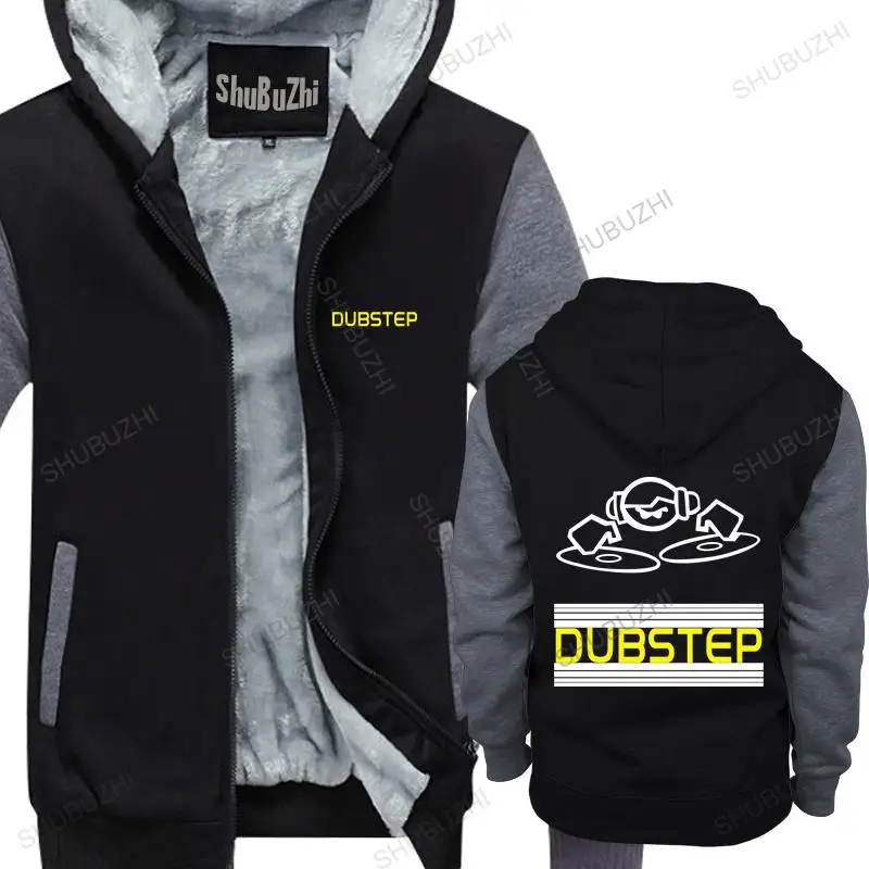 

Men thick hoodies pullover DUBSTEP DJ hoodies - Dub Step Rave Drum & Bass Techno warm hoody homme bigger size