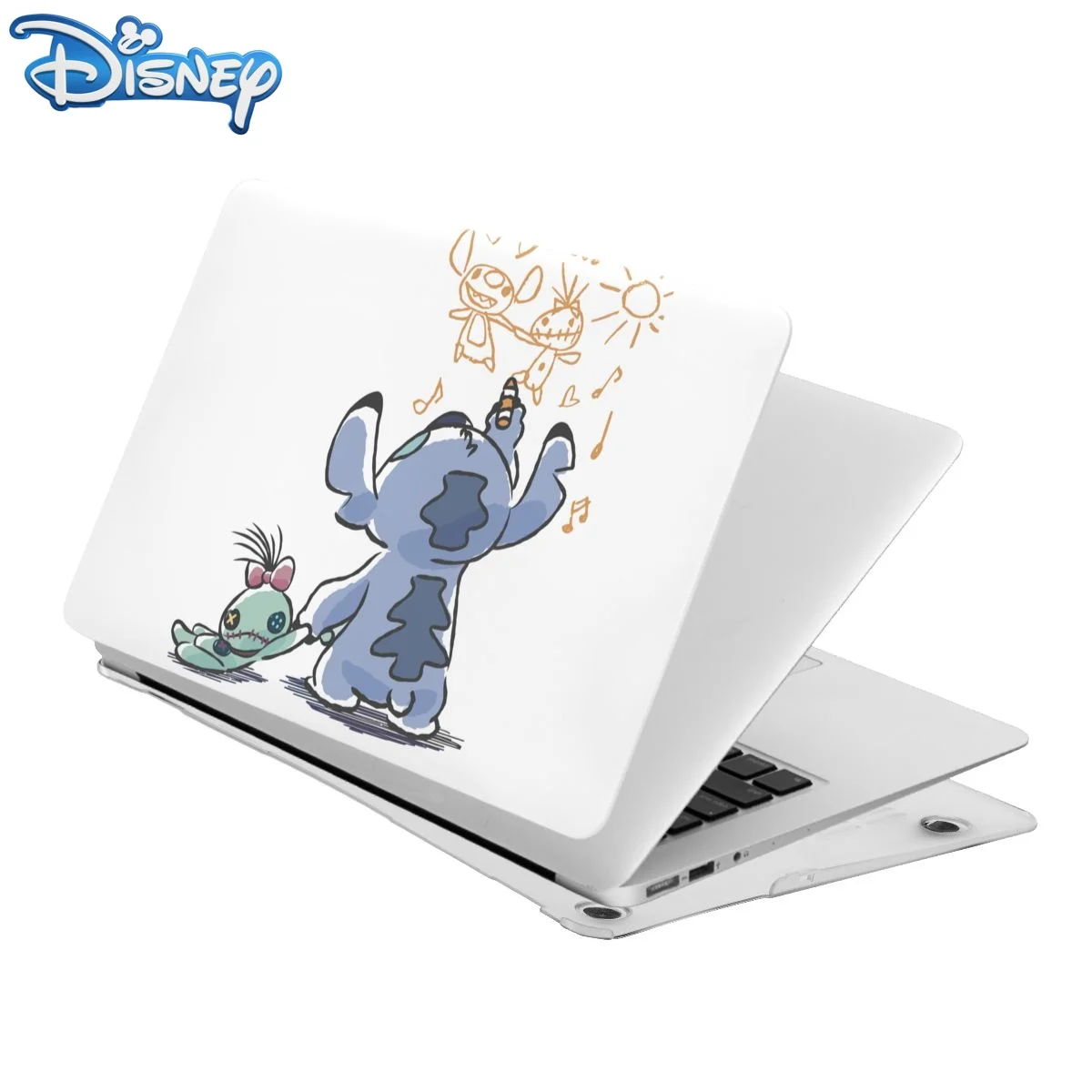 

Disney Stitch Laptop Case For Macbook Pro 13 M1 Air Touch ID A1932 A1466 A1369 A1706 A1989 A2159 A1708 A1707 A1990 Cover Shell