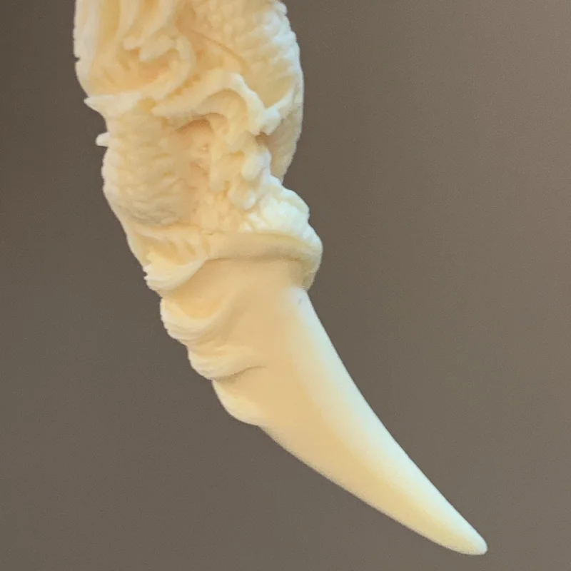 Прямые поставки с фабрики новый продукт гайка цвета слоновой кости резной