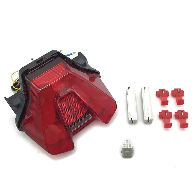 

Задний фонарь для мотоцикла, задний фонарь, задний указатель поворота, задний фонарь, задний фонарь 2021 дюйма + красный