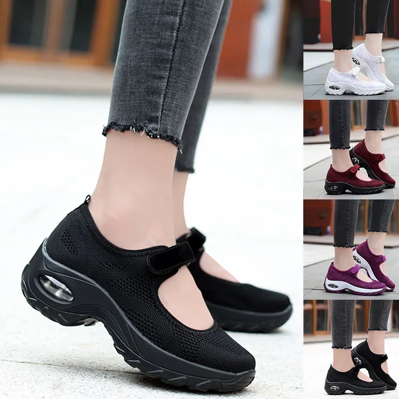 nursing shoes for women white sneakers platforms shose women summer Mesh Flat chunky Casual sports shoes sapatos de mujer