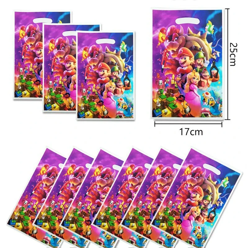 Подарочные коробки Marios 10 Styles Candy, подарочные пакеты Peach Princess для вечеринок, игрушки Mario Bros, подарочные пакеты для дня рождения, украшения для вечеринок (art.: 3920db78b2bec) - 3920db78b2bec