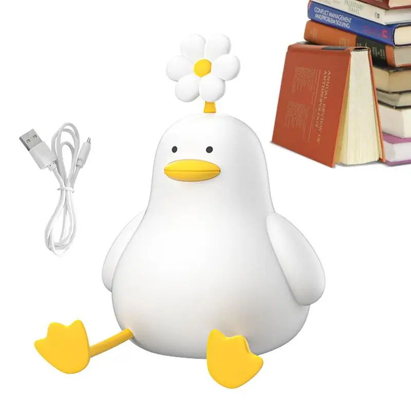 

Night Light Animals For Kids LED Duck Lamp For Toddler Romantic Kid Room Decor For Bedroom Dormitory Living Room And Offices