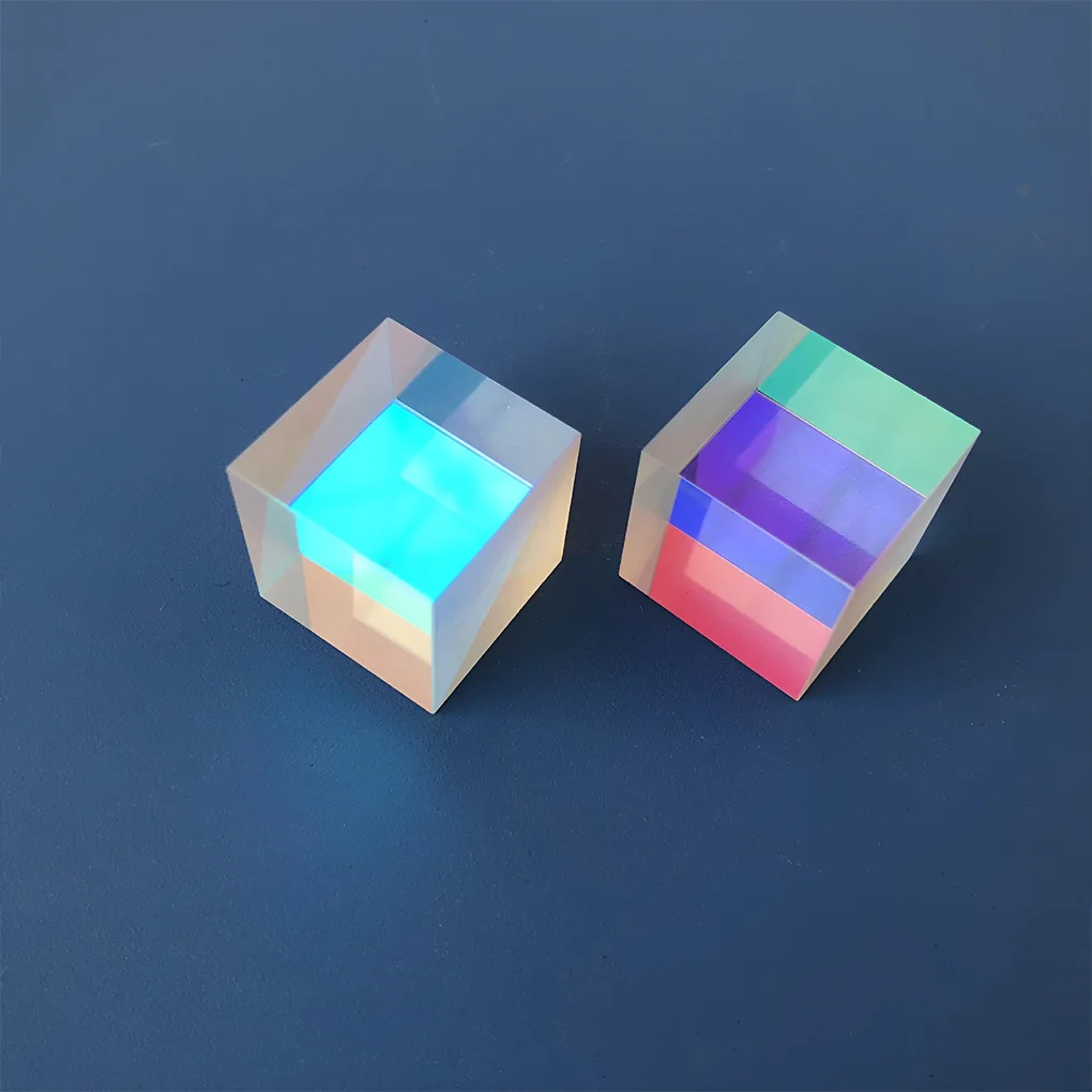 

Prisms Mirror Colorful Cube Desktop Decor Space Saving