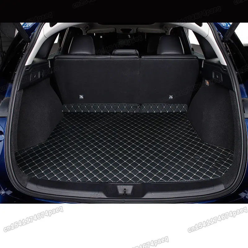 

leather car trunk mat rear boot luggage cushion for infiniti qx70 2013 2014 2015 2016 2017 2018 accessories auto styling cover