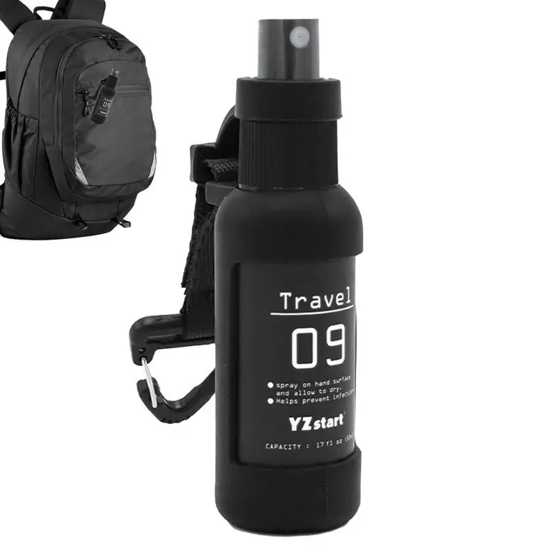 Дорожный размер распылитель тумана 50 мл мелкого с крючком веревка силиконовый