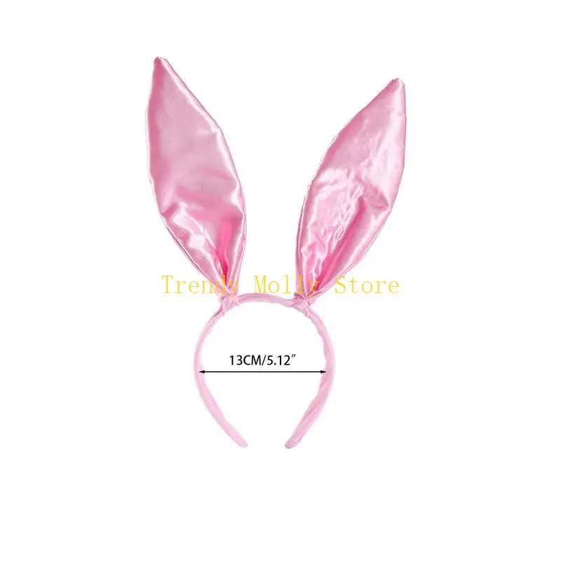 N5KB Bunny Ears Ушная повязка на головокружение Satin Hop Hoop Bunn (art.: 3920d028ed7bc) - 3920d028ed7bc