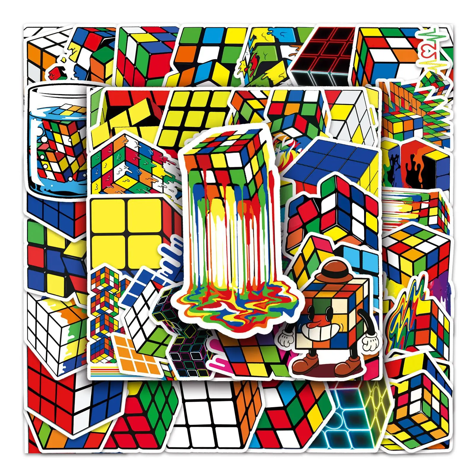 

10/30/50 шт., наклейки для ноутбука