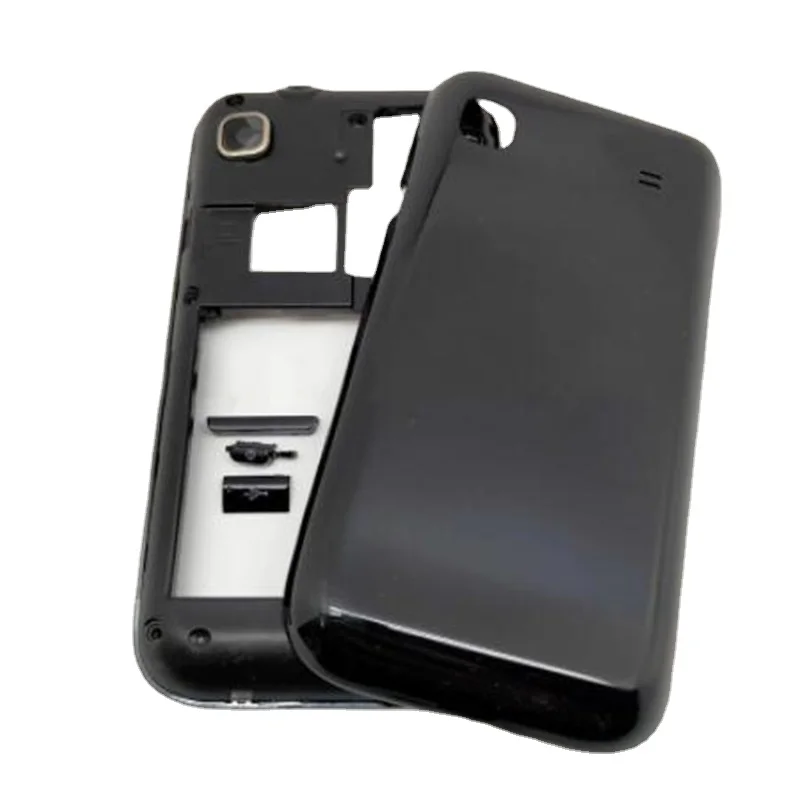 

New Complete Set of Mobile Phone For Samsung Galaxy S I9000 GT-I9000 Shell Front Middle Frame + Battery Cover +Side Button