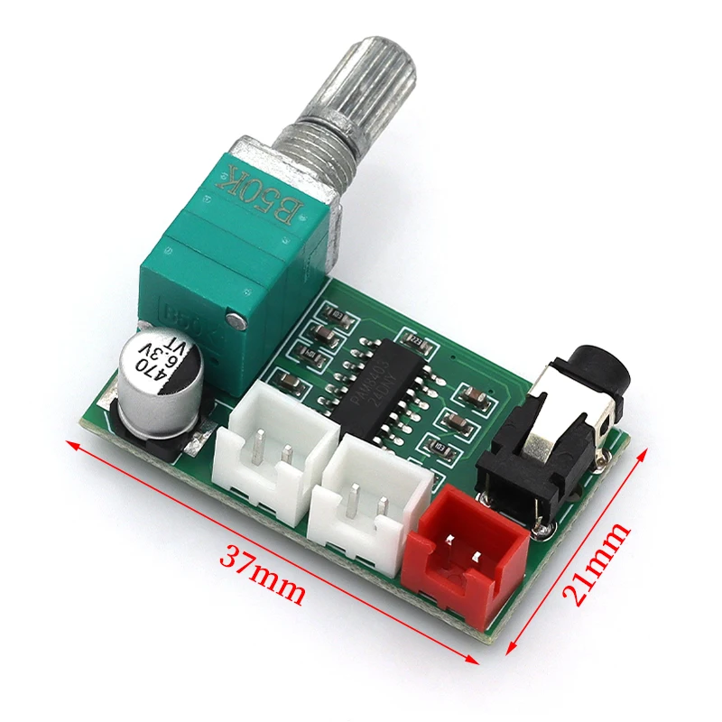 Фото 2X3W PAM8403 2.0Ch AUX Мини-цифровой двухканальный аудиоусилитель 3 Вт + 3 Вт DIY Динамик USB 5 В Маленький стереоусилитель №2