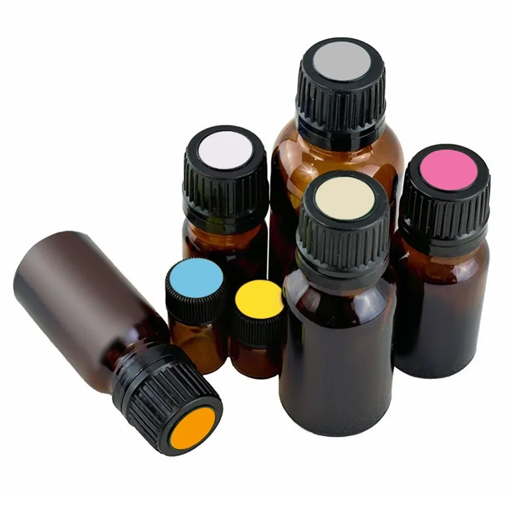 1 лист из 132 пустых круглых наклеек этикетки для бутылки с эфирным маслом крышка