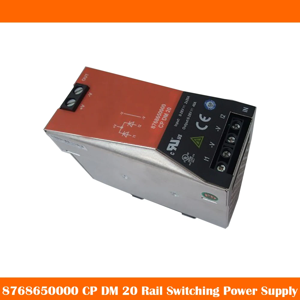 Original For Weidmüller Switching Power Supply Module CP DM 20, Order Number 8768650000 100% Tested BeforeShipment.
