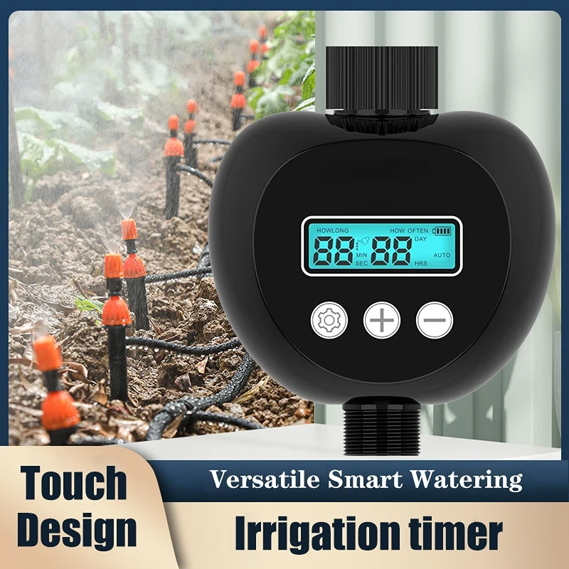 

Garden Water Timer Programmable Waterproof Watering Timer Automatic LCD Display Watering System Digital Irrigation Controller