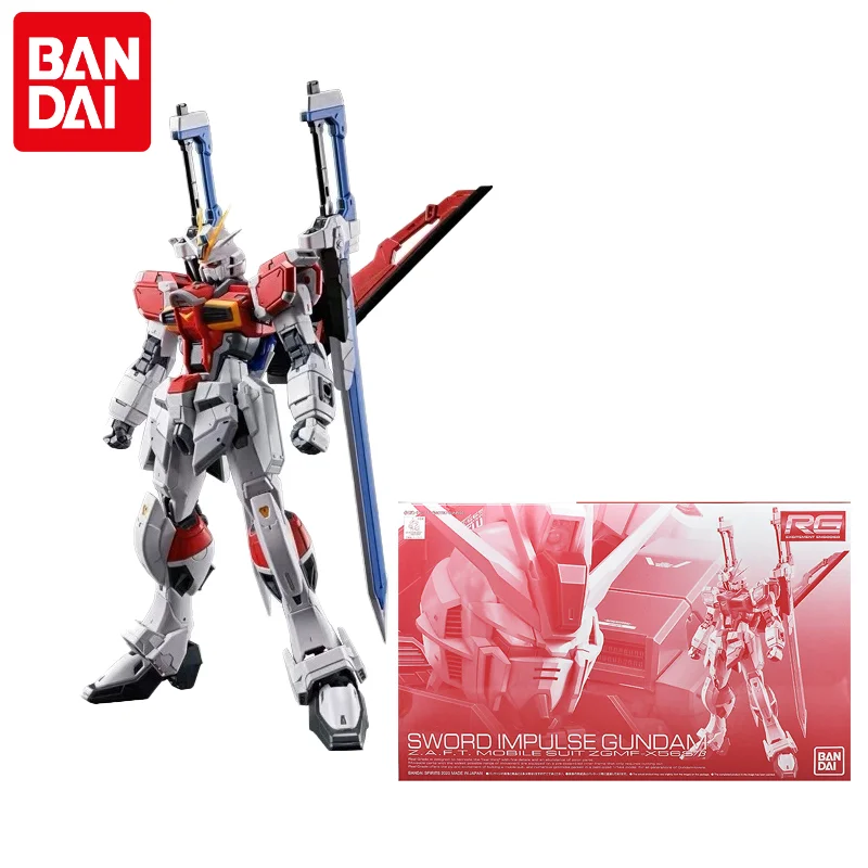 

Bandai Gundam Anime Figure PB Limit RG 1/144 SEED DESTINY ZGMF-X56S-b Sword Impulse Gundam Assembling Model Anime Action Figures