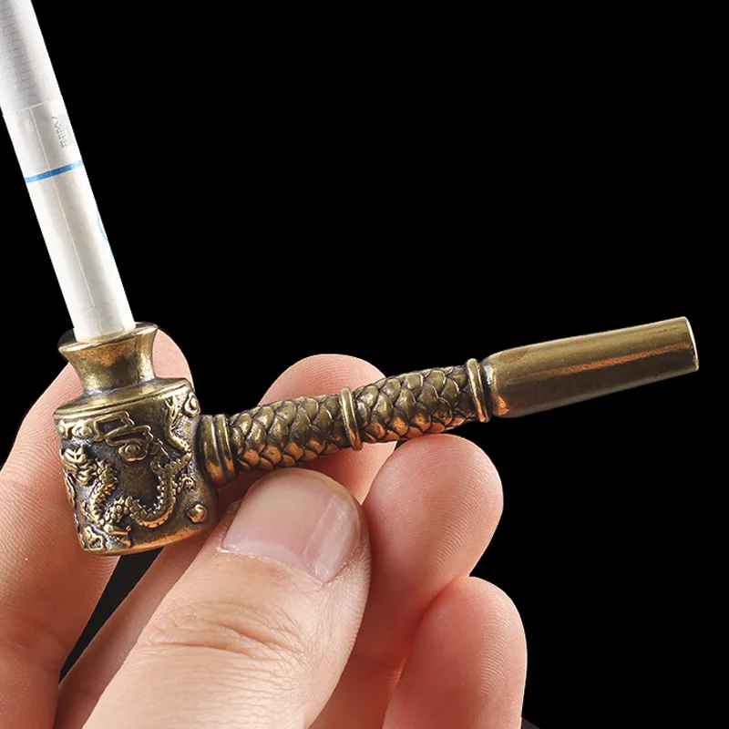 

Retro cigarette special pipe metal small pipe cigarette