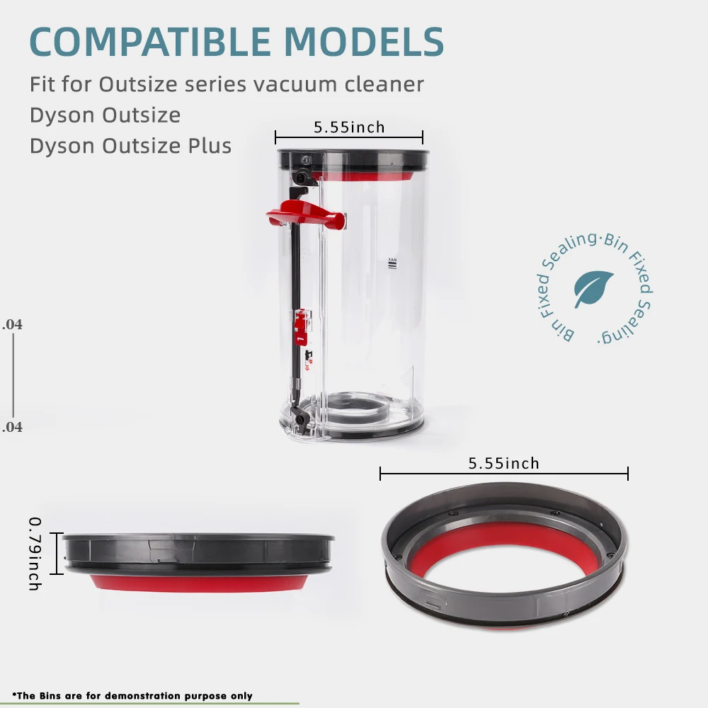 Фото Уплотнительное кольцо для верхней части контейнера пылесоса Dyson V11 Outsize SV16 SV29, комплект для ремонта, запасные части для замены уплотнителя верхней части контейнера №4