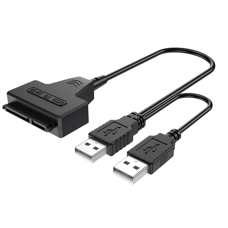 

SATA кабель для ноутбука, SSD 2,5 дюйма, настольный HDD внешний жесткий диск USB 3,0 адаптер с портом питания для Mac OS для Windwos