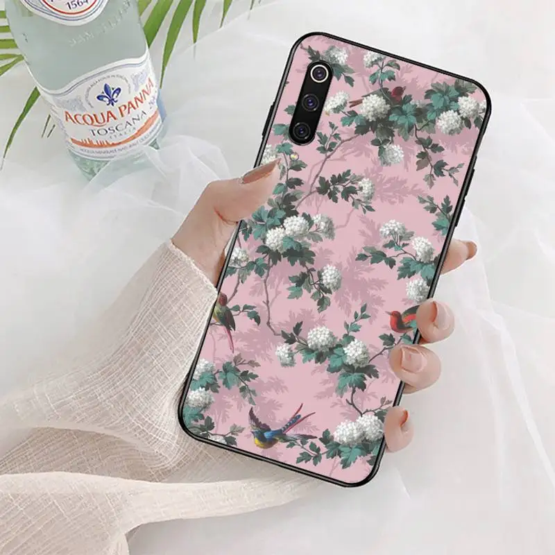 Милый чехол в Корейском стиле с цветочным рисунком для телефона Xiaomi mi 9 mi8 F1 9SE 10lite