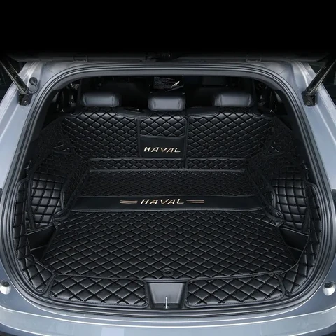 Для нового Haval F7 2025, коврики для багажника, одинарный, искусственная кожа, прочная подкладка для груза, покрытие багажника, аксессуары для салона автомобиля