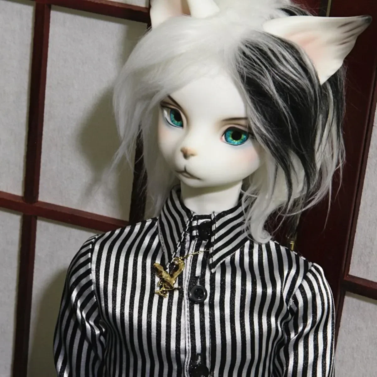 Новый bjd sd животное оборотнь собака голова игрушка 1/3 Артур (мужское человеческое