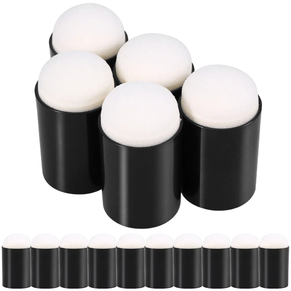 

30 Pcs Finger Painting Sponge Kids Toys Seal Cot Drawing Graffiti Cover Child Brush